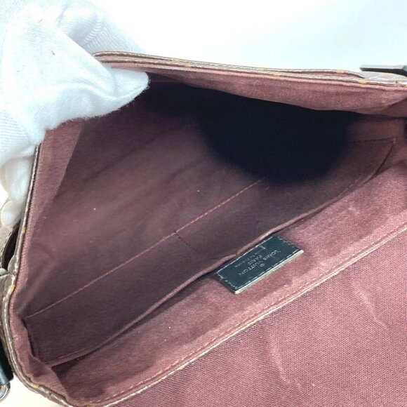 LOUIS VUITTON M40935 MonogramMacassar District PM Messenger Bag Shoulder Bag - Picture 14 of 16